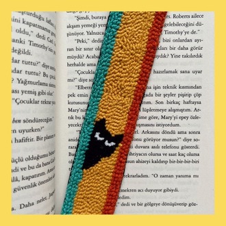 Desenli Kitap Ayracı
