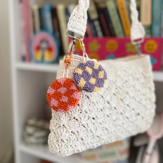 Damalı Anahtarlık&Charm