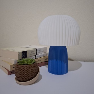 3d Baskı Mushroom Masa Lambası