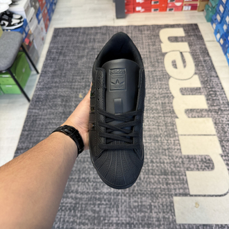 Adidas Superstar Parlak Siyah