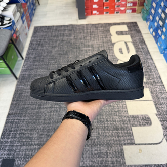 Adidas Superstar Parlak Siyah