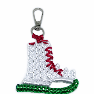 Handmade Ice Skate Charm