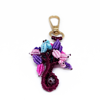 Handmade Macrame Tree of Life Charm