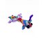 Handmade Colorful Macrame Fish Charm