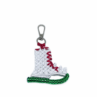 Handmade Ice Skate Charm