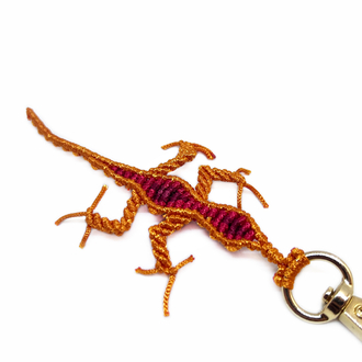 Handmade Lizard Charm