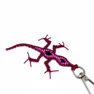 Handmade Lizard Charm