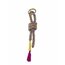Handmade Braided Rope Bag Charm