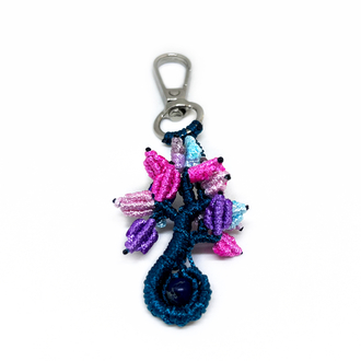 Handmade Macrame Tree of Life Charm