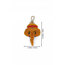 Handmade Macrame Elephant Charm