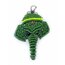 Handmade Macrame Elephant Charm