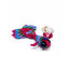 Handmade Colorful Macrame Fish Charm