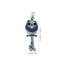 Handmade Macrame Owl Charm