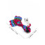 Handmade Colorful Macrame Fish Charm