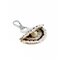Handmade Macrame Oyster Charm