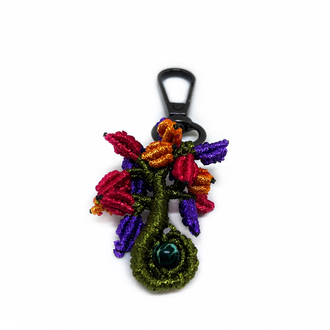 Handmade Macrame Tree of Life Charm