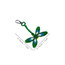 Handmade Macrame Dragonfly Charm