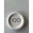 Minimal kalp küpe silver