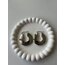 Hilal küpe silver