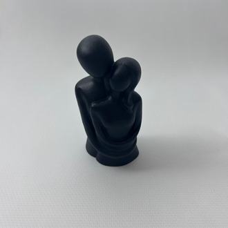Dekoratif Minimal Sarılan Çift