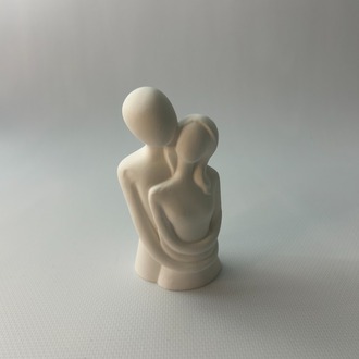 Dekoratif Minimal Sarılan Çift