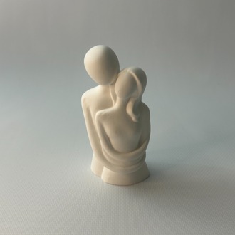 Dekoratif Minimal Sarılan Çift