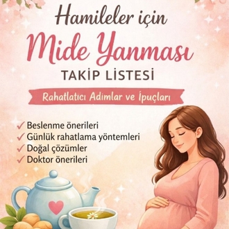 Hamilelikte Mide Yanması Rehberi (PDF)