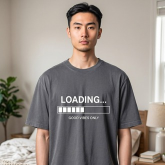 Lumora Oversize Unisex Baskılı Tişört %100 Pamuk Premium Streetwear – Loading
