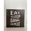 Eat Sleep Game Repeat - Işıklı Dekor