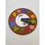 Ahşap Geometrik Şekiller Saat Puzzle 