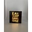 Eat Sleep Game Repeat - Işıklı Dekor