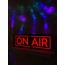 "ON AIR" Işıklı Ahşap Dekor