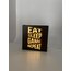 Eat Sleep Game Repeat - Işıklı Dekor