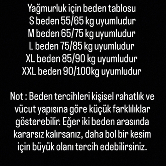 Siyah İçi Polarlı Yağmurluk Rüzgarlık Mont/ Ceket
