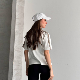 Şerit detay tshirt