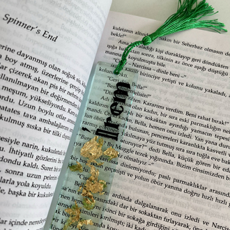 Epoksi Kitap Ayracı & Bardak Altlığı