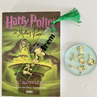 Epoksi Kitap Ayracı & Bardak Altlığı