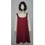 STD/Sabrina Bordo Saten Elbise