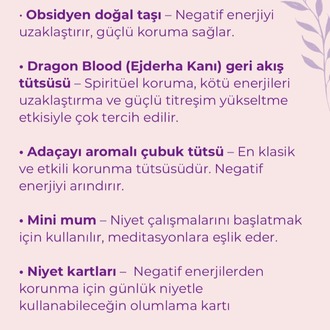 Korunma İçin Şifa Kiti