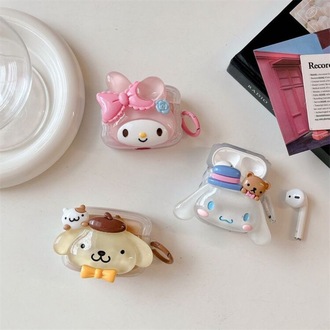 3D Sanrio Karakterli Airpods Kılıf