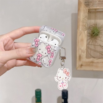 Deniz Kabuğu Hello Kitty Kulaklık Kılıfı + Askı