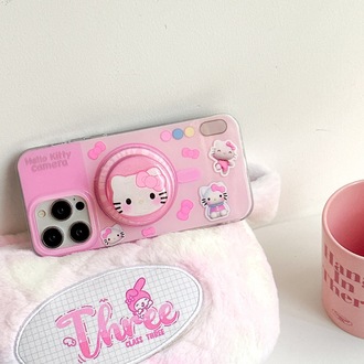 Kamera Desenli Hello Kitty Magsafe Kılıf
