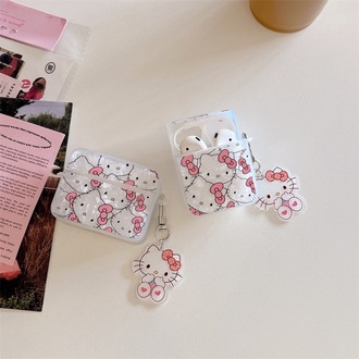 Deniz Kabuğu Hello Kitty Kulaklık Kılıfı + Askı