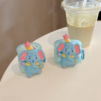 Üç Boyutlu Fil Desenli Airpods 1/2. Neşil-Pro 2