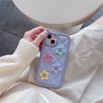 3D Renkli Yıldızlı iPhone 12PM/13PM