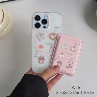Kore Tarzı Mürekkep Lekeli Pasta Tatlıları + Magnetik Kartlı