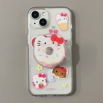 iPhone 15 standı Apple Donut Hello Kitty