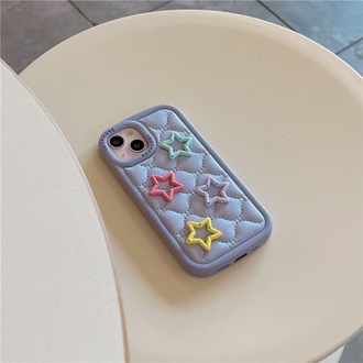 3D Renkli Yıldızlı iPhone 12PM/13PM