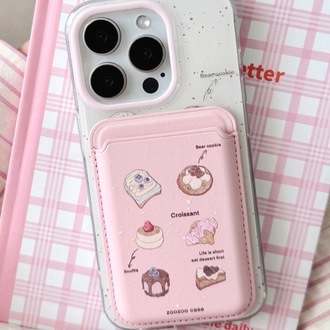Kore Tarzı Mürekkep Lekeli Pasta Tatlıları + Magnetik Kartlı