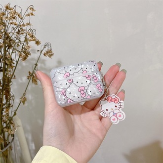 Deniz Kabuğu Hello Kitty Kulaklık Kılıfı + Askı